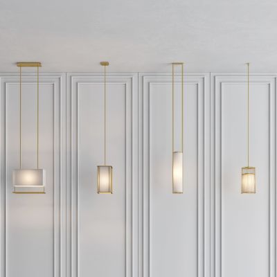 现代新中式简约壁灯组合