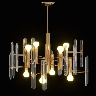 现代轻奢简约吊灯组合