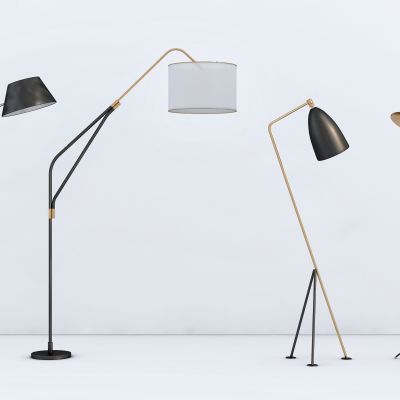 现代简约轻奢落地灯组合