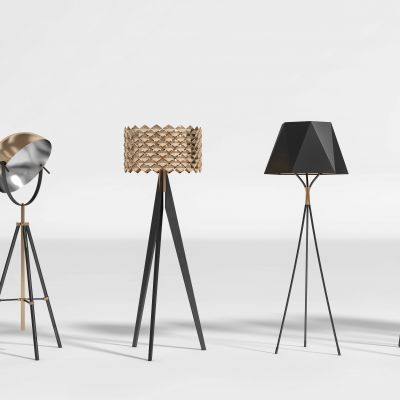 现代简约轻奢落地灯组合