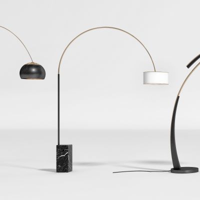 现代简约轻奢落地灯组合