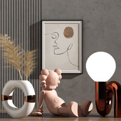 现代花瓶装饰品摆件