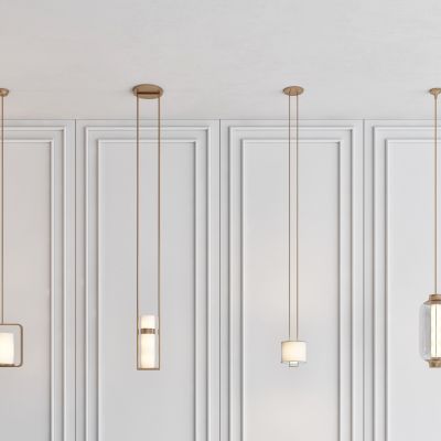 现代轻奢简约壁灯组合