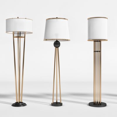 现代简约轻奢落地灯组合