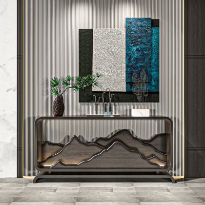 新中式端景条案