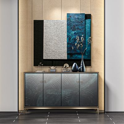 新中式端景条案