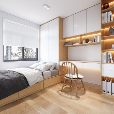 北欧榻榻米卧室