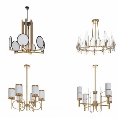 新中式吊灯组合