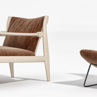 现代简约轻奢单椅餐椅组合