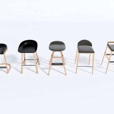 现代简约轻奢吧椅组合