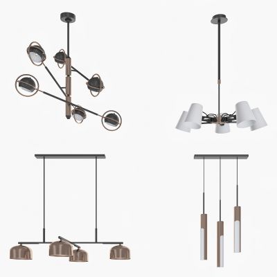 现代吊灯组合