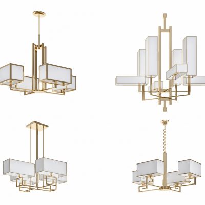 新中式吊灯组合