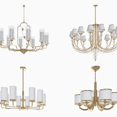 新中式吊灯组合