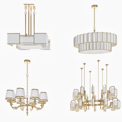 新中式吊灯组合