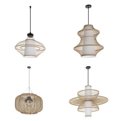 新中式吊灯组合