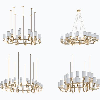 新中式吊灯组合