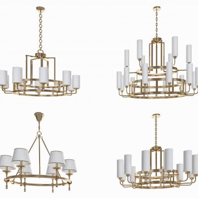 新中式吊灯组合