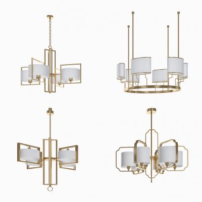 新中式吊灯组合