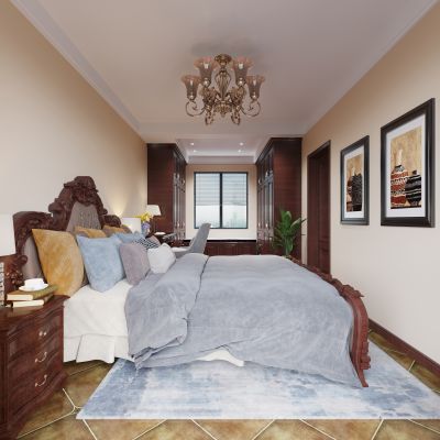 美式卧室