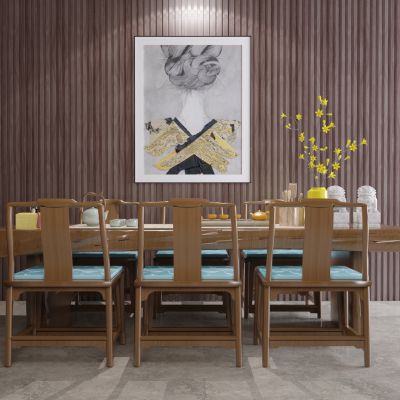 新中式风格餐桌