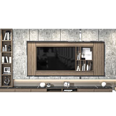 现代电视背景墙