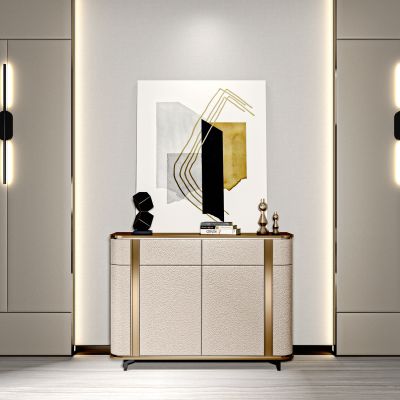 现代轻奢端景条案