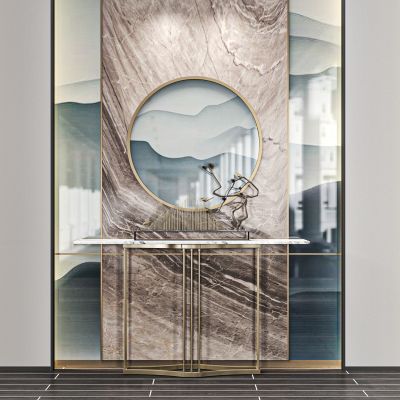 新中式端景条案