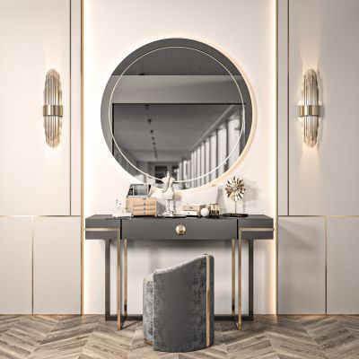 现代轻奢梳妆台