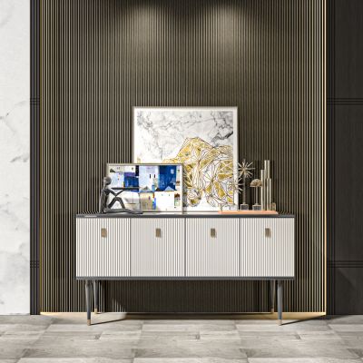 现代轻奢端景条案