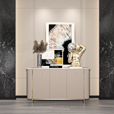 现代轻奢端景条案