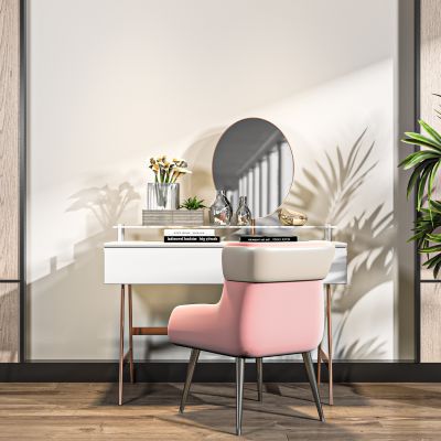 现代梳妆台组合