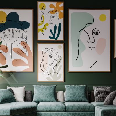 北欧现代简约轻奢风格客厅