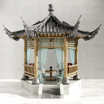 新中式凉亭 亭子