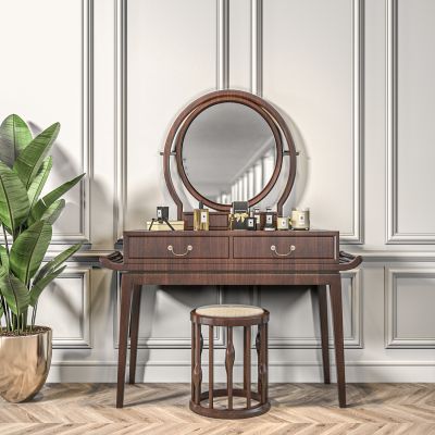 新中式梳妆台组合