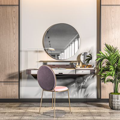 现代梳妆台组合