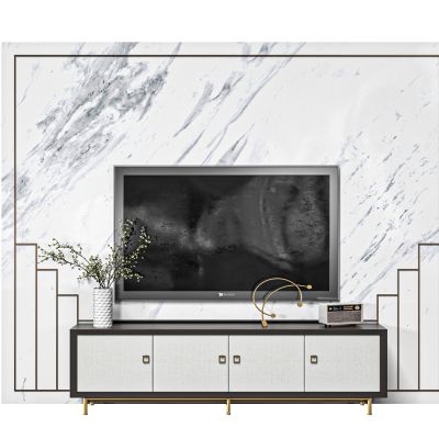 现代电视背景墙