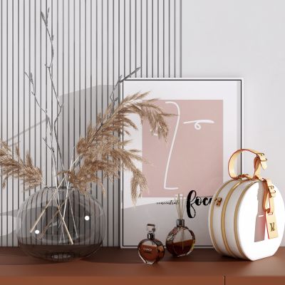 现代花瓶饰品摆件3D模型