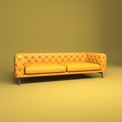 美式多人拉扣沙发