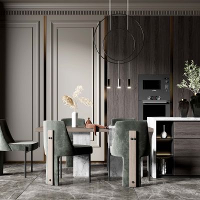 现代多功能餐厅