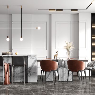 现代多功能餐厅