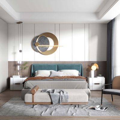 现代卧室