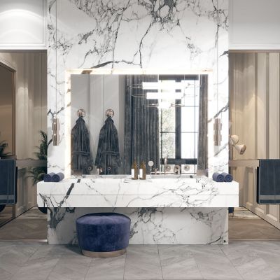 现代轻奢洗手间