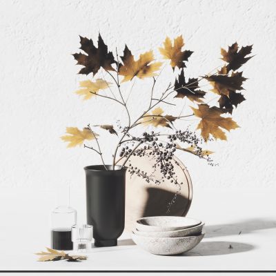 现代花艺饰品摆件