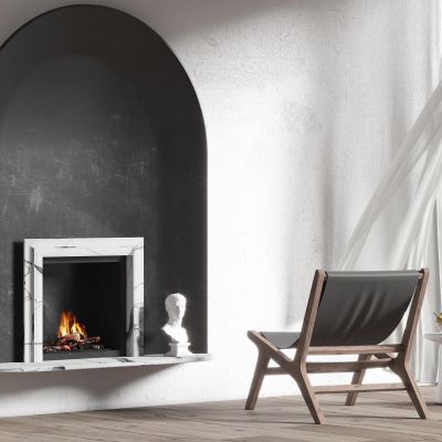 现代壁炉