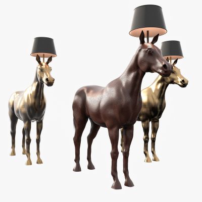 现代马雕塑摆件 