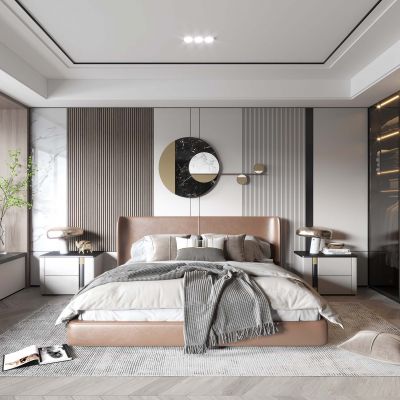 现代卧室