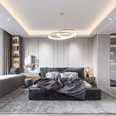 现代卧室
