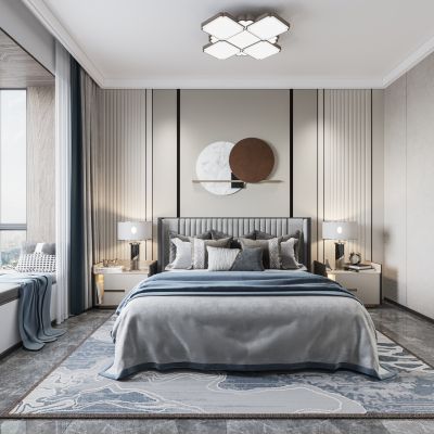 现代卧室