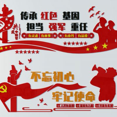 党建展板三十五