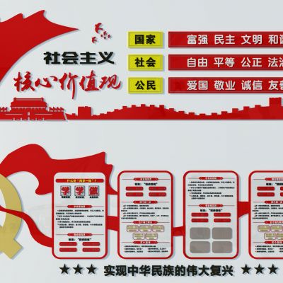 党建展板三十二